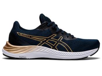 Asics Dam Löparskor GEL-EXCITE 8 Blå/Guld